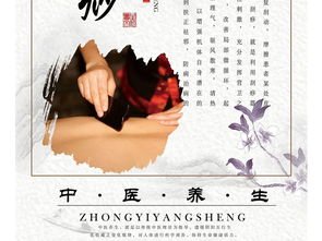 2017年簡約中國風(fēng)中醫(yī)養(yǎng)生宣傳掛圖 弘揚傳統(tǒng)智慧，守護健康生活